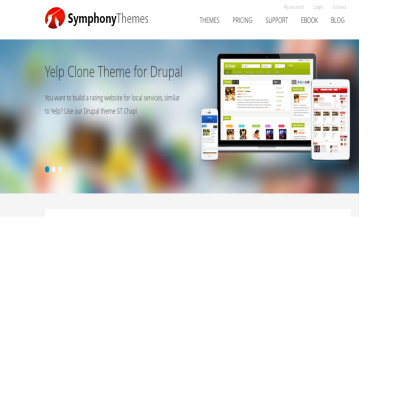 SymphonyThemes Drupal themes club - download drupal themes faster
