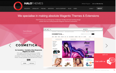 Halothemes Magento Theme Club - premium and free magento themes