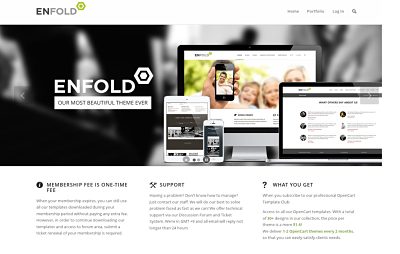Enfold Opencart theme club