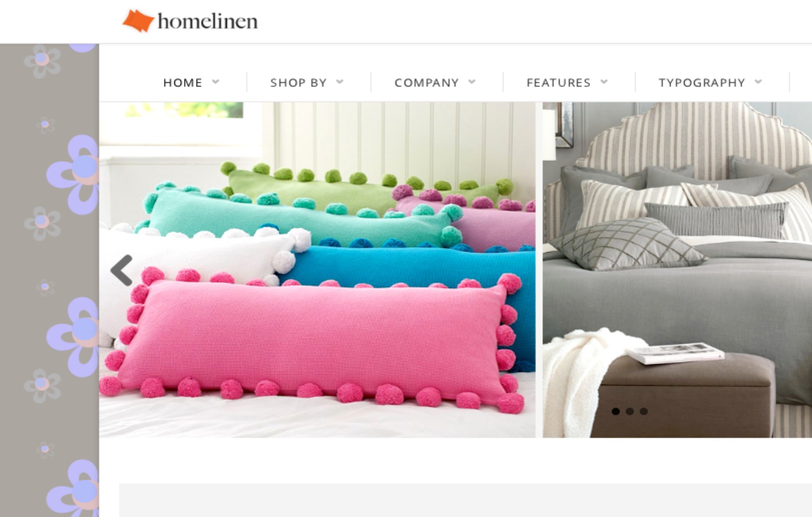Home linen - perfect Drupal ecommerce theme