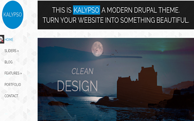 Kalypso best creative Drupal theme