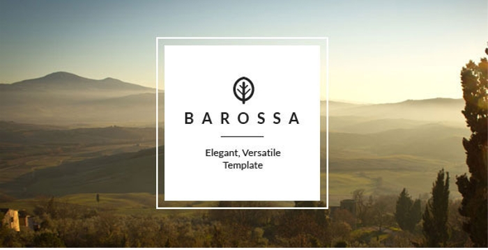Barossa - One Page Joomla Template