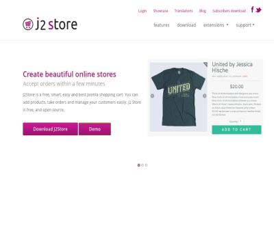 J2Store - best free Joomla shopping cart