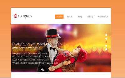 Compass - best business wordpress theme