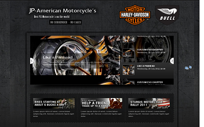 American Motorcycle - joomla motorcycle template