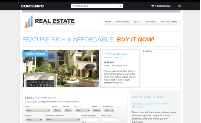 WP Pro Real Estate 2 - one of the best real estate wordpress themes