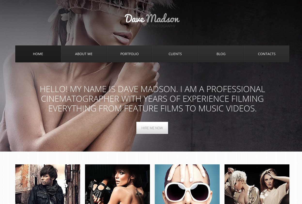 Portfolio Responsive Drupal theme