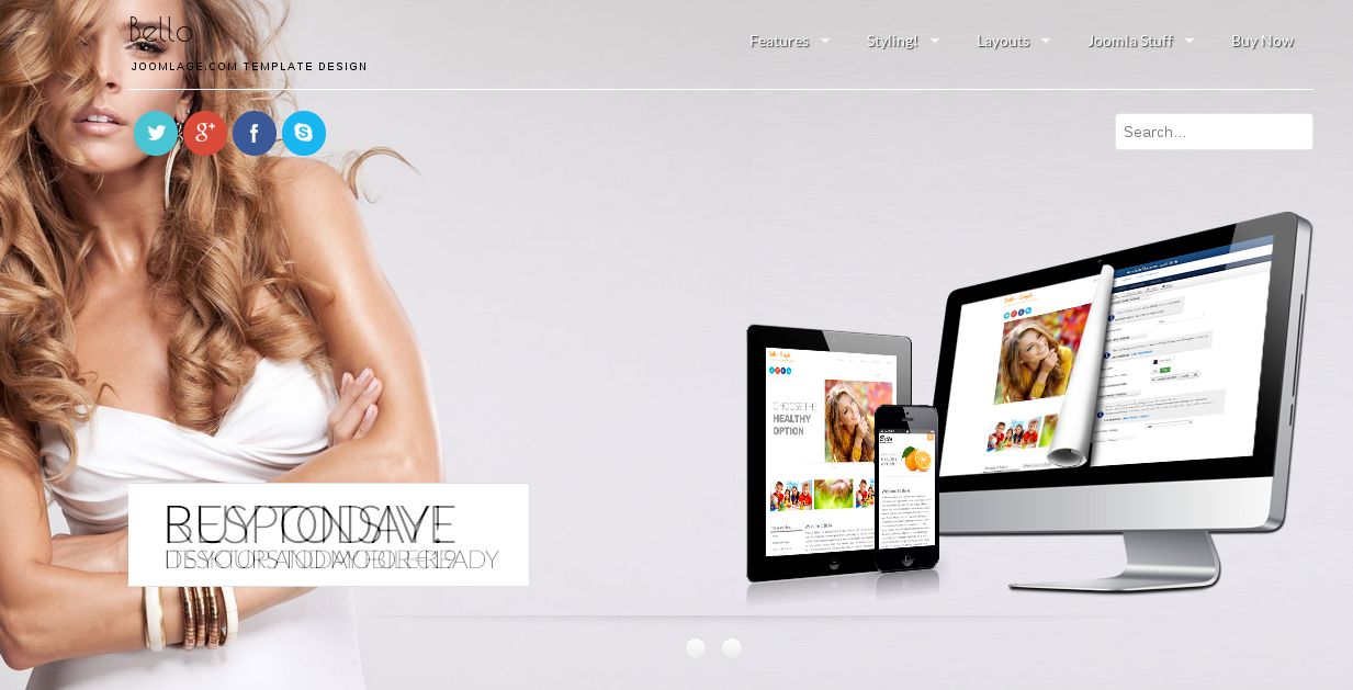 Bello - powerful joomla template of the month - January 2014