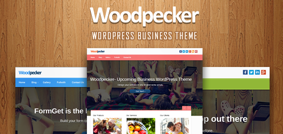 Woodpecker - professional WordPress theme - January 2014