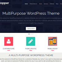 Wordpress Free Theme - ShowStopper