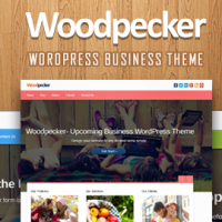 Wordpress Free Theme - Woodpecker