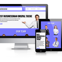 Drupal Free Theme - Businessman - Free Corporate  Drupal theme