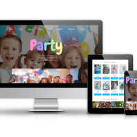 Joomla Premium Template - Party - Joomla Kids template