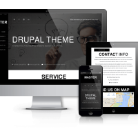 Drupal Free Theme - Master - Free Drupal Responsive Theme