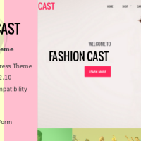 Wordpress Premium Theme - Fashion Cast - WooCommerce  WordPress Theme
