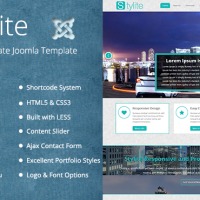 Joomla Premium Template - TM Stylite - Responsive Joomla Template
