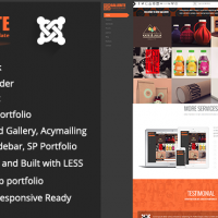 Joomla Premium Template - TM Gallerite - Draggable Image Boxes Grid Gallery Joomla Template