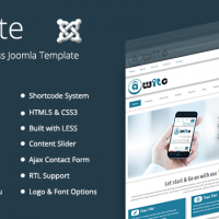 Joomla Premium Template - TM Awite - Responsive Joomla Template