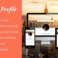 Wordpress Premium Theme - Profile wordpress theme