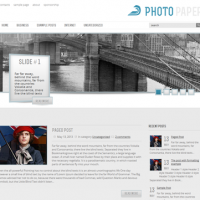 Wordpress Free Theme - PhotoPaper