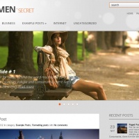 Wordpress Free Theme - WomanSecret