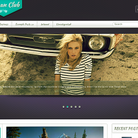 Wordpress Free Theme - Woman Club