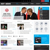 Joomla Free Template - JM-Hot-News