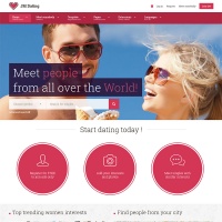 Joomla Premium Template - JM Dating Joomla 3 template