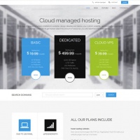 Joomla Free Template - CloudHost
