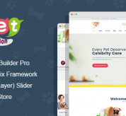 Joomla Premium Template - Pet Salon - Pet Grooming Joomla Theme With Page Builder