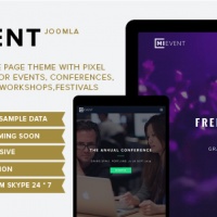 Joomla Premium Template - Mievent - Multipurpose Joomla Theme