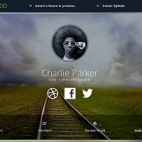 Joomla Free Template - Profile - one page template