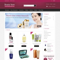 Opencart Free Template - Beauty Store