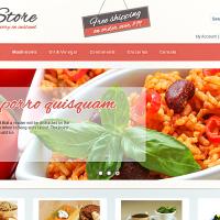 Wordpress Free Theme - Food