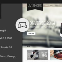 Joomla Premium Template - JV Shoes