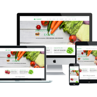 Joomla Free Template - AT VEGERET – FREE FRUITS / VEGETABLES STORE JOOMLA TEMPLATE.