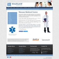 Joomla Premium Template - Warsaw Medical
