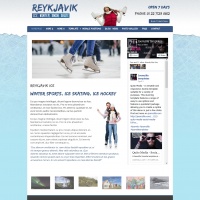 Joomla Premium Template - Reykjavik Ice