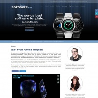 Joomla Premium Template - San Fran Software