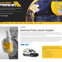 Joomla Premium Template - Praha Electrician