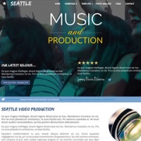 Joomla Premium Template - Seattle Production