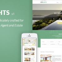 Wordpress Premium Theme - CitiLights - Real Estate WordPress Theme