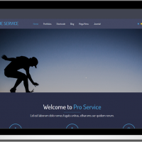 Joomla Free Template - LT Blue Service – Free One Page Responsive Service Joomla template