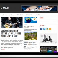 Wordpress Free Theme - LT Magazine – Responsive Magazine WordPress Theme
