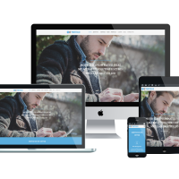Wordpress Free Theme - LT Portfolio Onepage – Free Single Page Responsive Image Design / Corporate WordPress theme