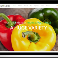 Joomla Free Template - LT Agriculture – Onepage fruits & vegetables Joomla template