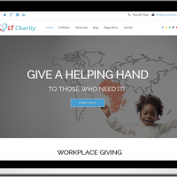 Joomla Free Template - LT Charity – Free One Page Responsive Non-Profit, Charity Joomla template