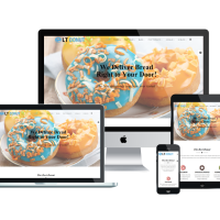 Joomla Free Template - LT Donut – Free Responsive Bread Store / Donuts Joomla template