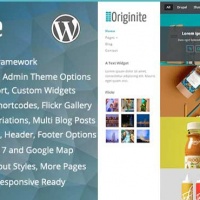 Wordpress Premium Theme - Originite - Responsive Portfolio WordPress Theme