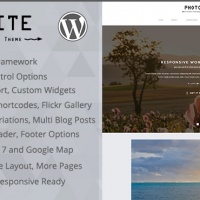 Wordpress Premium Theme - Photoite - Responsive Photography WordPress Theme